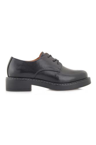 Exe γυναικεία παπούτσια oxford μονόχρωμα - R134Y1312001 Μαύρο